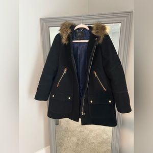 J. Crew Chateau Parka In Italian Stadium-Cloth